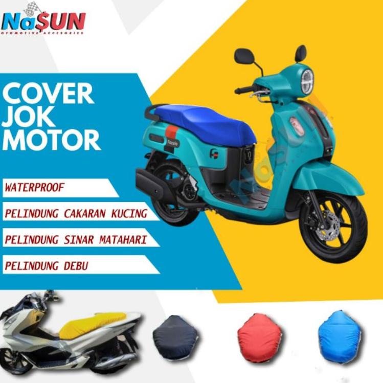 4Q4 Sarung Jok Motor Beat  Jok Motor Beat Mantel Jok Motor Beat