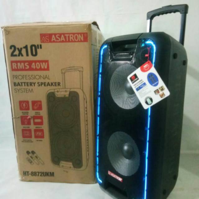 Portable Meeting   ASATRON   HT - 8872 UKM (2×10")