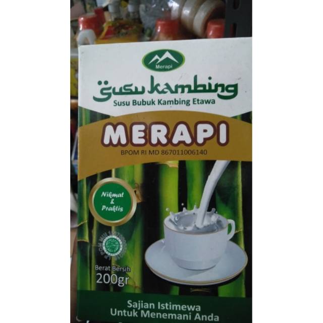 

Susu kambing merapi