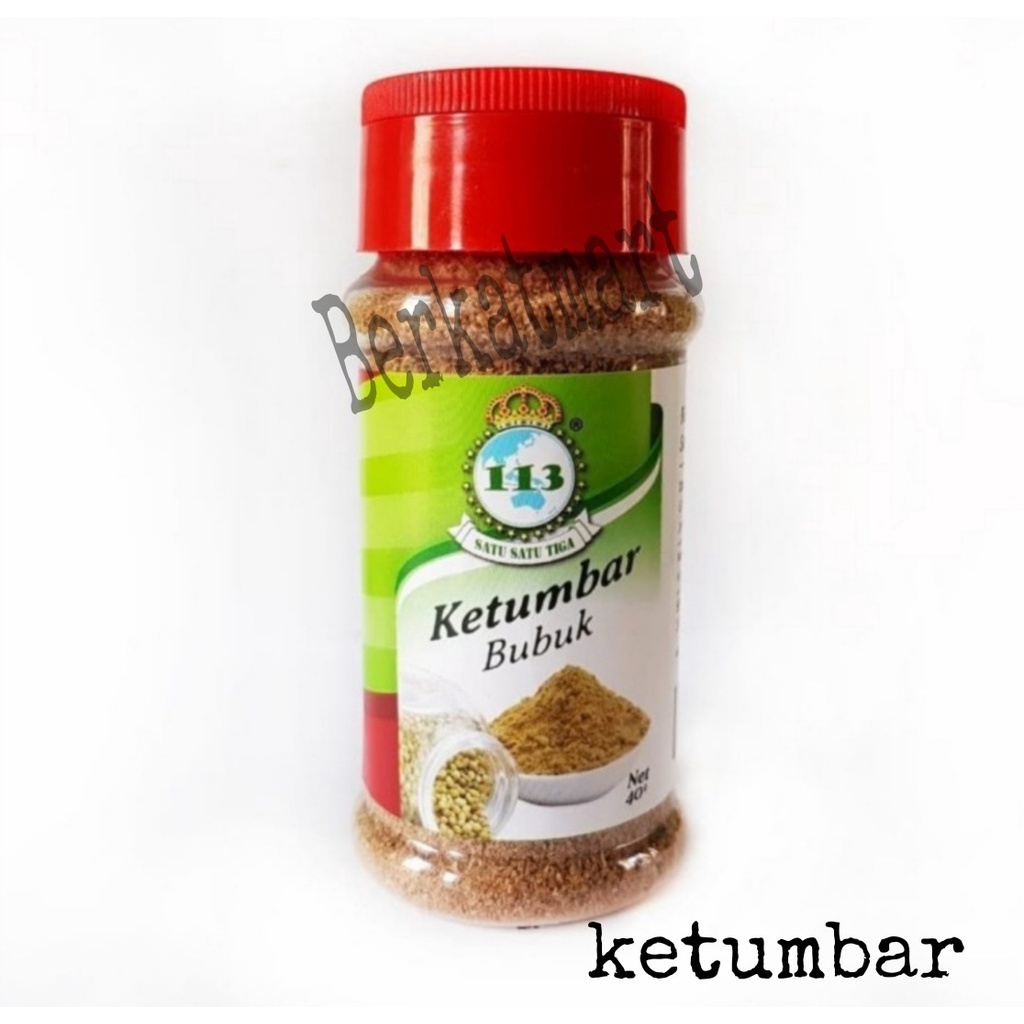 Bumbu Masak 113 Ketumbar Bubuk Satu Satu Tiga 40 gr