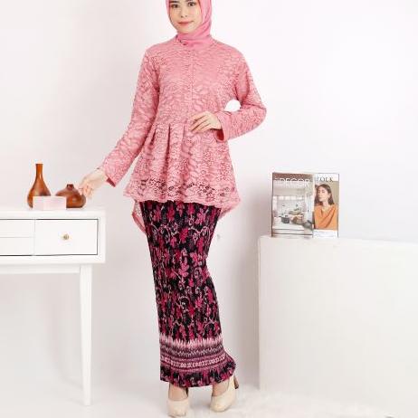 (REALPIC) Atasan KEBAYA BABYDOLL ADORA BUSUI Brukat