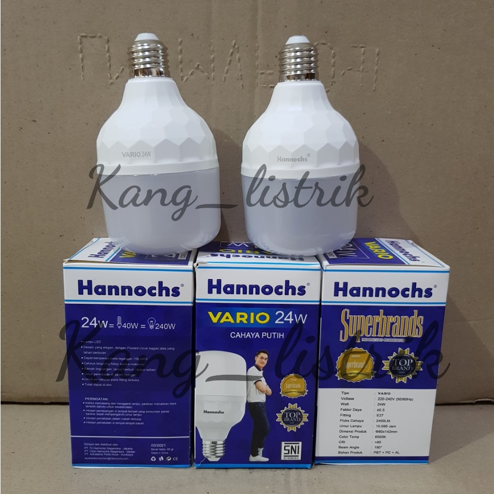 Lampu LED Hannochs VARIO 22W / Lampu LED Kapsul HANNOCHS VARIO 22W