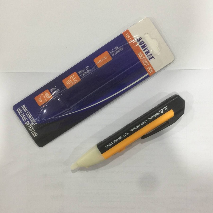 Tespen Digital Listrik Detektor Tegangan Volt Test Pen FTP 111 Sunfree / Tespen Digital