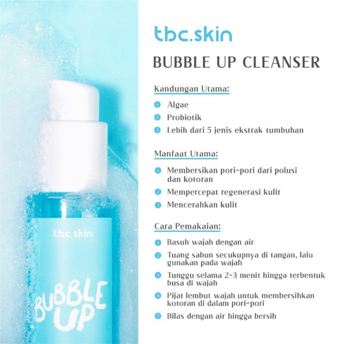 TBC Skin Bubble Up Cleanser 100ml