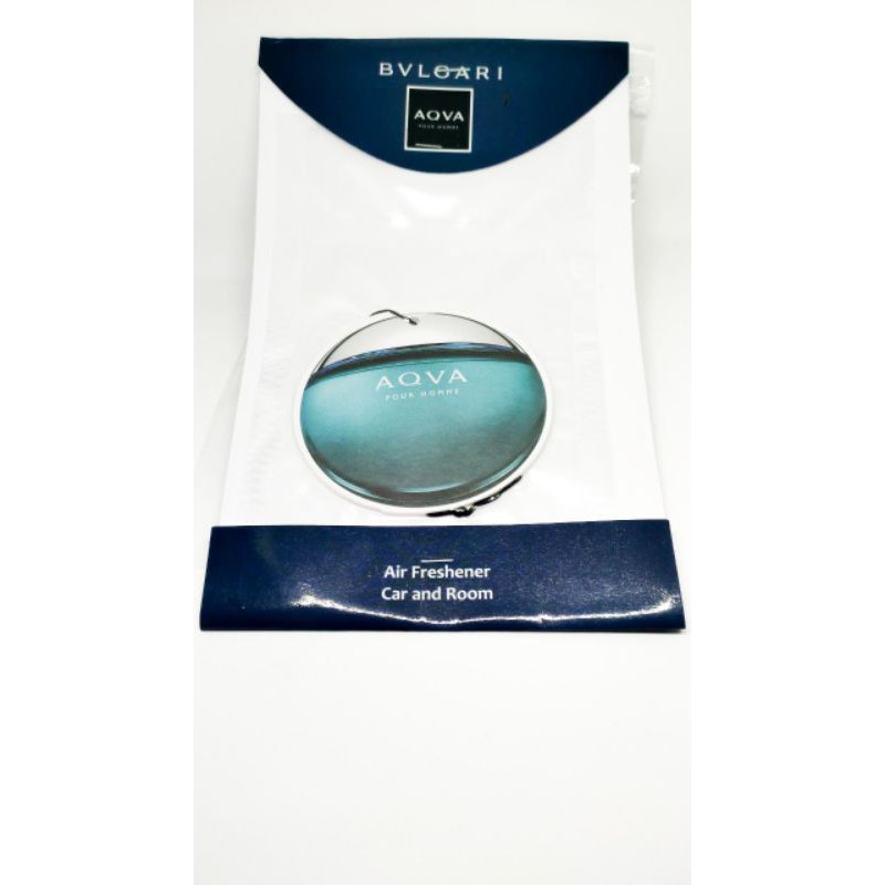 air freshner, pengharum ruangan, parfum mobil bvlgari aqva