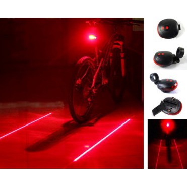 Laser Tail Light Lampu Sepeda Laser Belakang NEW ***