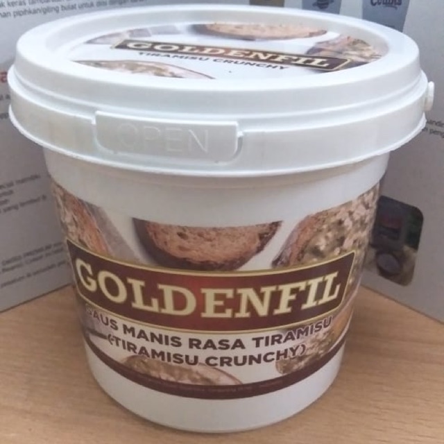 

Selai GOLDENFIL Tiramisu Crunchy 1kg