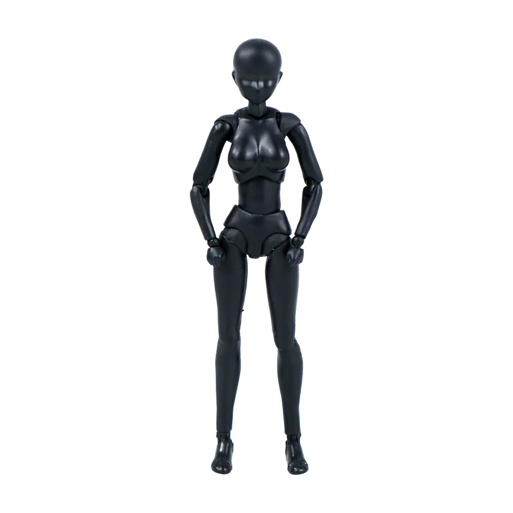 SHFiguart Body Chan DX Set Mannequin Action Figure Female Model  - OMTHMPBK Black