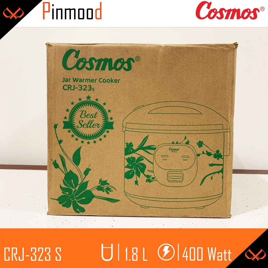 COSMOS MAGIC COM // RICE COOKER CRJ-323 S [ 1.8 LITER ] PENANAK NASI SSV SWG SSO MURAH