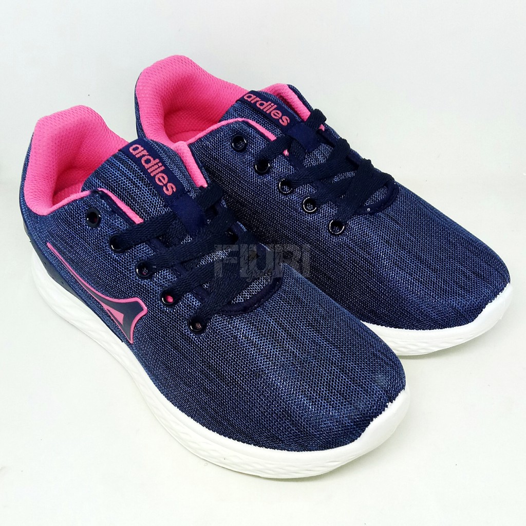 FIURI - ARDILES ORIGINAL - DRESROSA 37-40 NAVY PINK - SEPATU KETS WANITA - SEPATU SNEAKERS WANITA - SEPATU OLAHRAGA SPORT WANITA - SEPATU CASUAL - SEPATU JOGGING LARI FITNESS GYM SENAM WANITA - SEPATU ANAK PEREMPUAN CEWEK-SEPATU SEKOLAH BERTALI SD SMP SMA