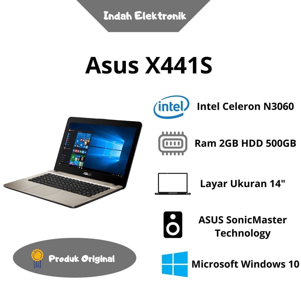 Jual Laptop Asus X441s Shopee Indonesia