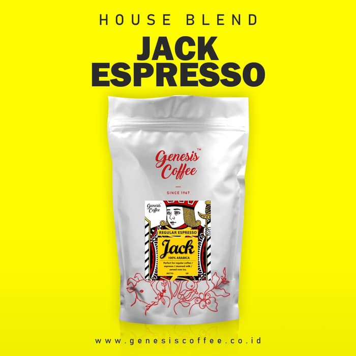 

GENESIS ESPRESSO SERIES / JACK ESPRESSO BLEND / 100% ARABICA - kkp481