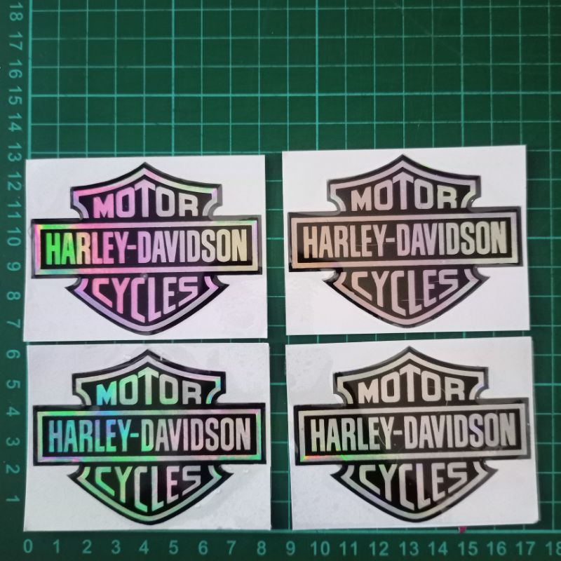 Sticker Cutting Resin Timbul Harley Davidson