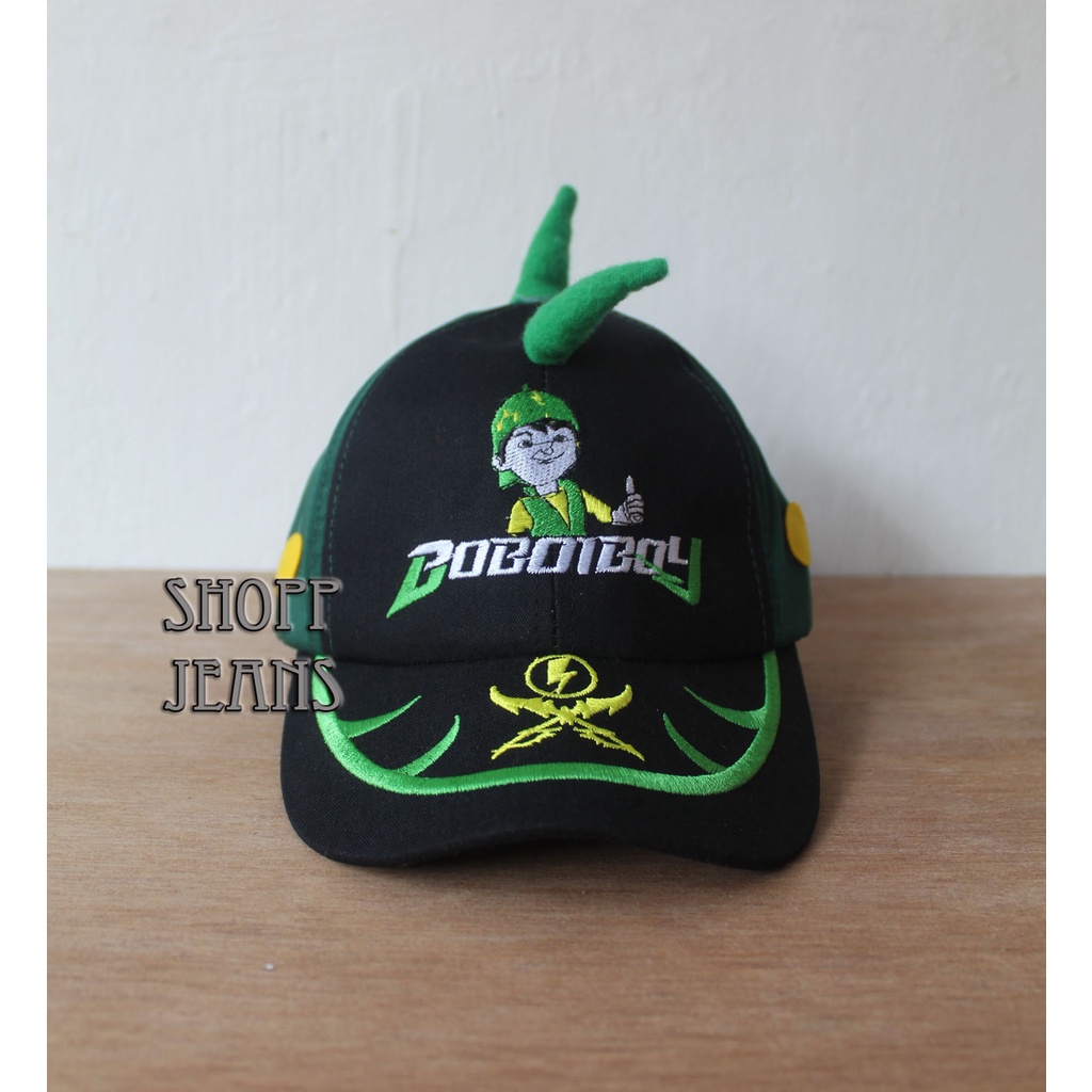 DIERSI STORE TOPI BOBOIBOY ANAK BORDIR TEBARU/TOPI BOBOIBOY MODEL TERBARU/TOPI BASEBALL