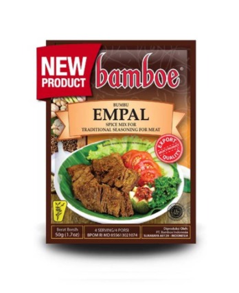 Bumbu instan Bamboe empal