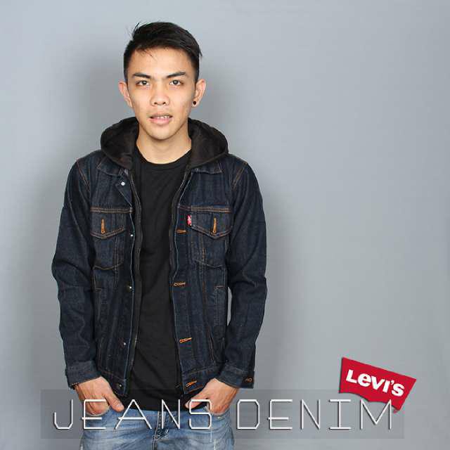 jaket jeans hoodie