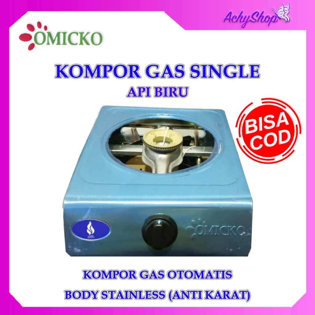 KOMPOR GAS 1 TUNGKU / KOMPOR GAS OMICKO 1 TUNGKU / KOMPOR GAS