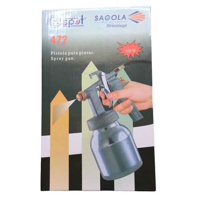 SPRAY GUN TABUNG BAWAH BESAR