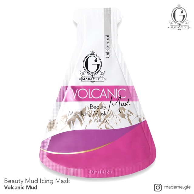 Madame Gie Mud Icing Mask Volcanic