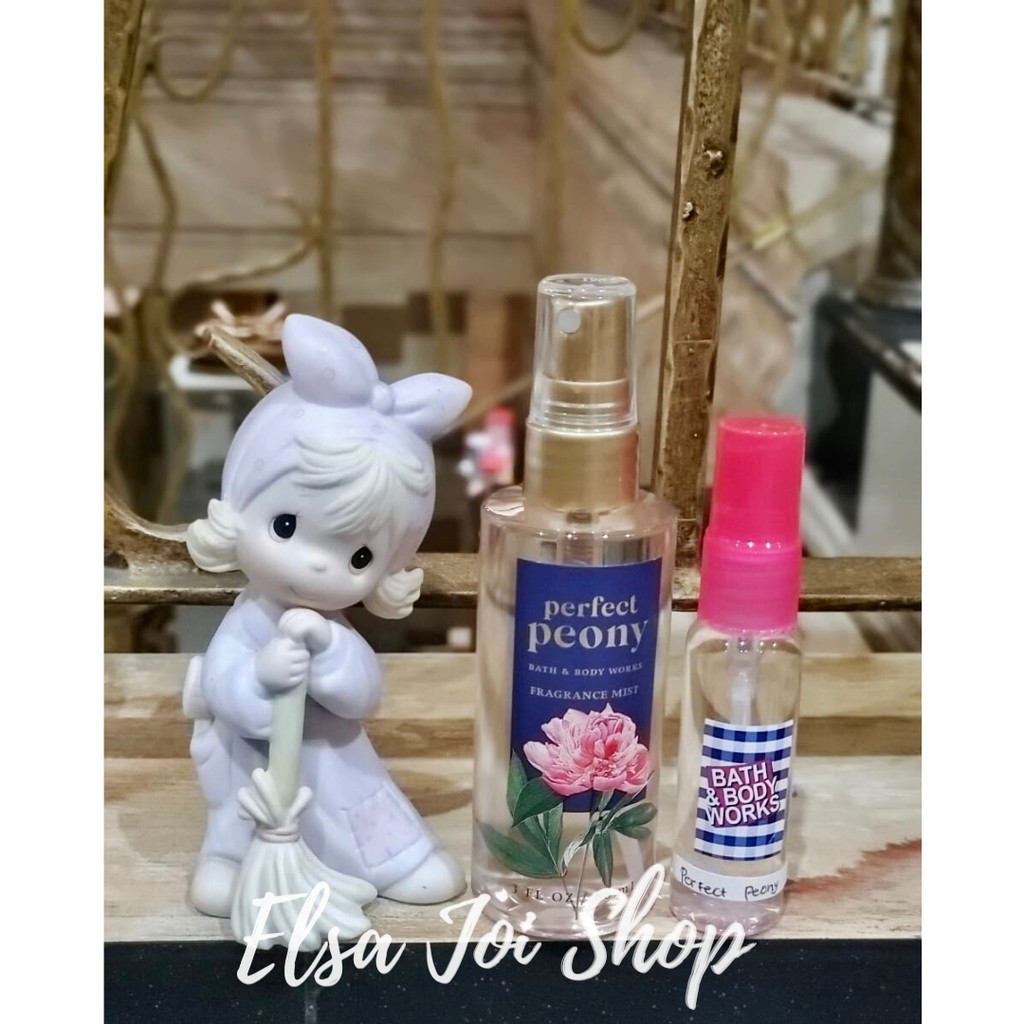 Share In Bottle BBW PERFECT PEONY Body Mist 30ml