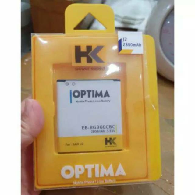 Baterai Batre Battery HK Optima Samsung Galaxy J200 Glx J2 Samsung J1 Ace J110 Original