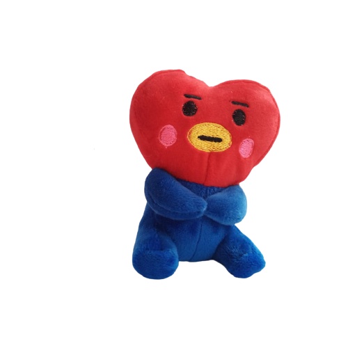 Boneka BTS Mini BT21 Ganci Gantungan Kunci BT21 BTS Doll Boneka Imut Lucu Hadiah Kado