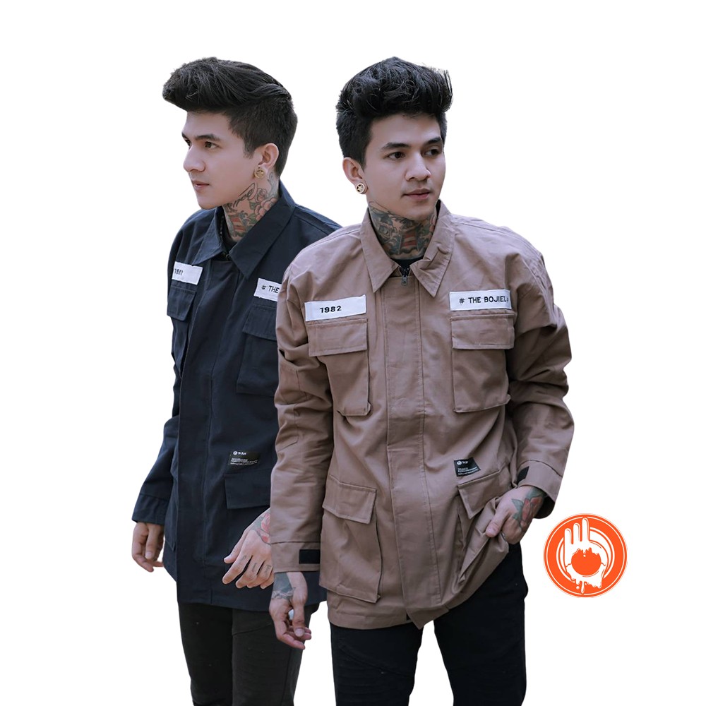 Kameja Semi Parka The Bojiel kaos pria