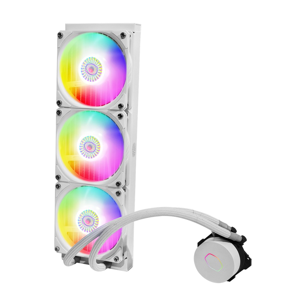 Cooler Master MasterLiquid ML360L ARGB V2 White Liquid Cooler LGA 1700