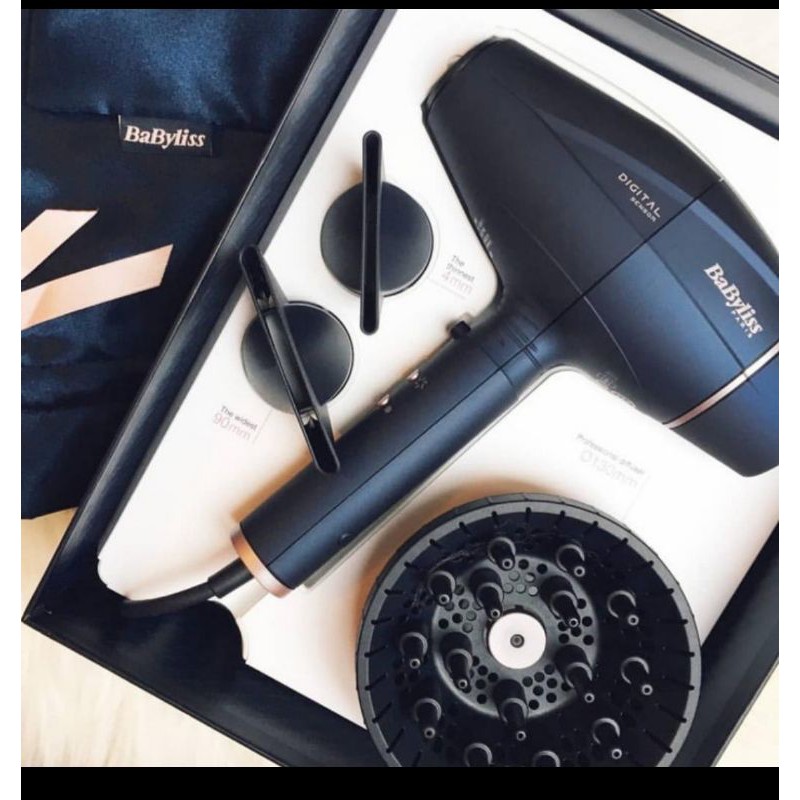 BaByliss Digital Sensor Hair Dryer BL6500H - Made in Italy