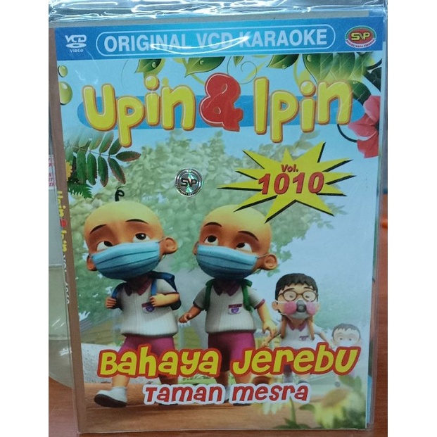 Kaset Vcd Original Upin & Ipin ( Bahaya jerebu taman mesra)
