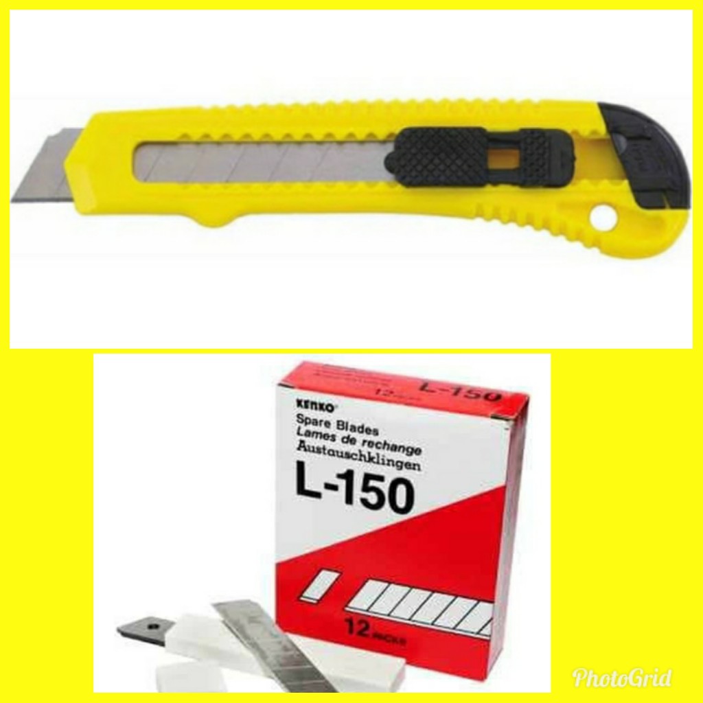 

Isi Cutter Besar/Isi Kater Kecil Kenko / Refill Kater Kenko /Cutter Termurah
