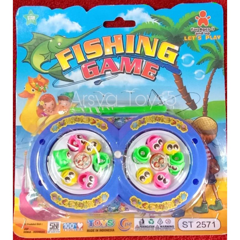 Mainan Pancingan Ikan Magnet Fishing Game ST 2571