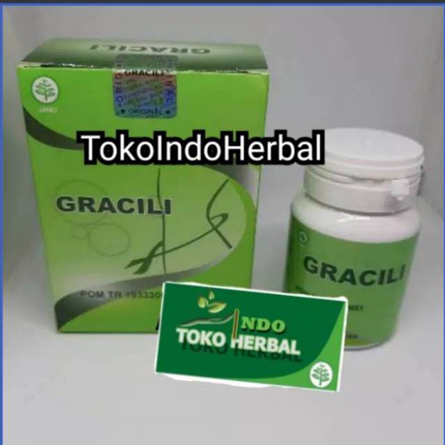 GRACILI Asli Pelangsing Badan Pelangsing Herbal Diet Obat Pelangsing Herbal Pelangsing Badan Herbal