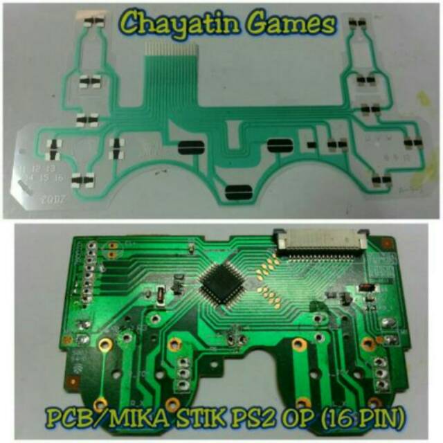 PCB STIK PS2 ORI PABRIK ELITE (16 PIN)