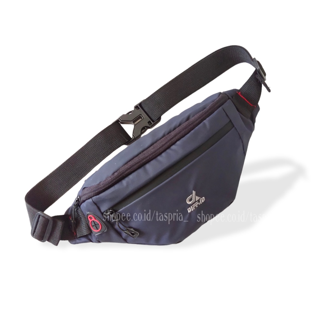 Tas Selempang Pria Anti Air Tas Slempang Waistbag Waterproof Terbaru