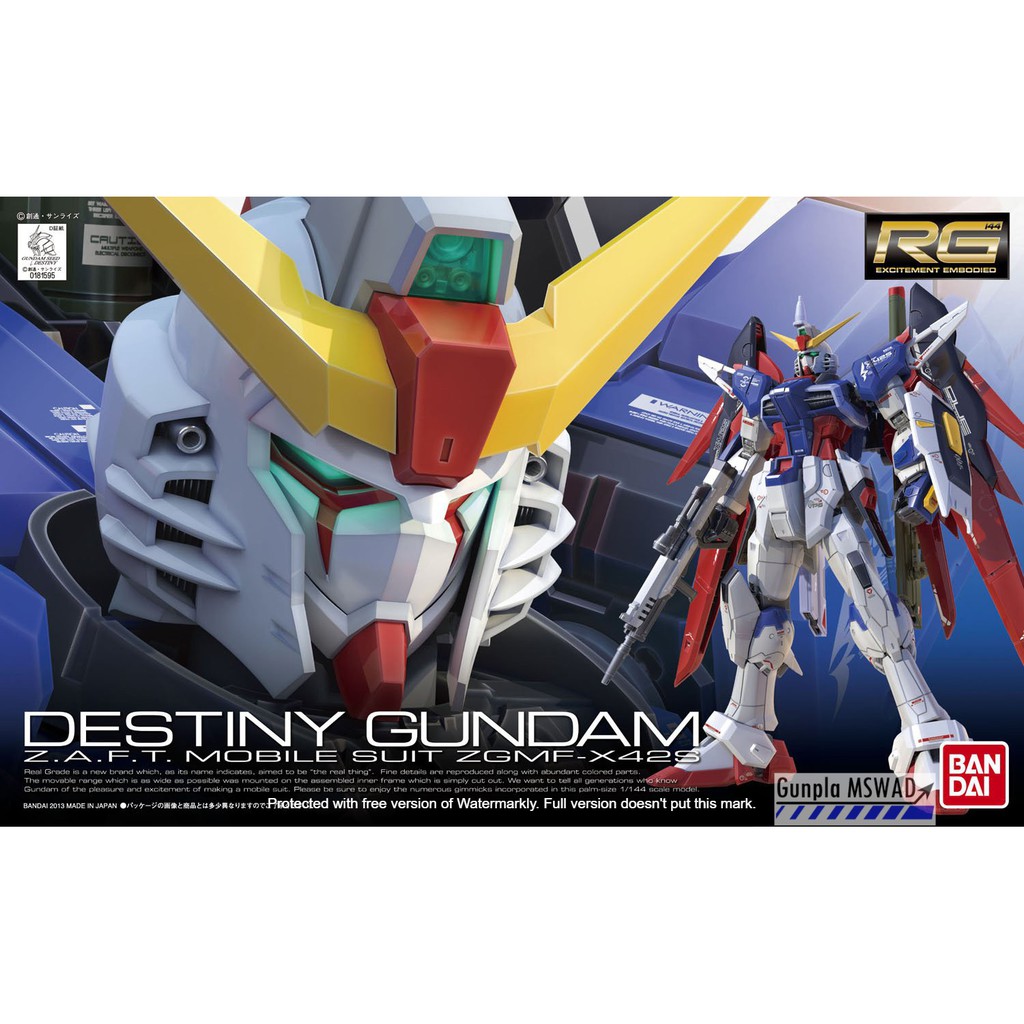 RG ZGMF-X42S Destiny Gundam 1/144