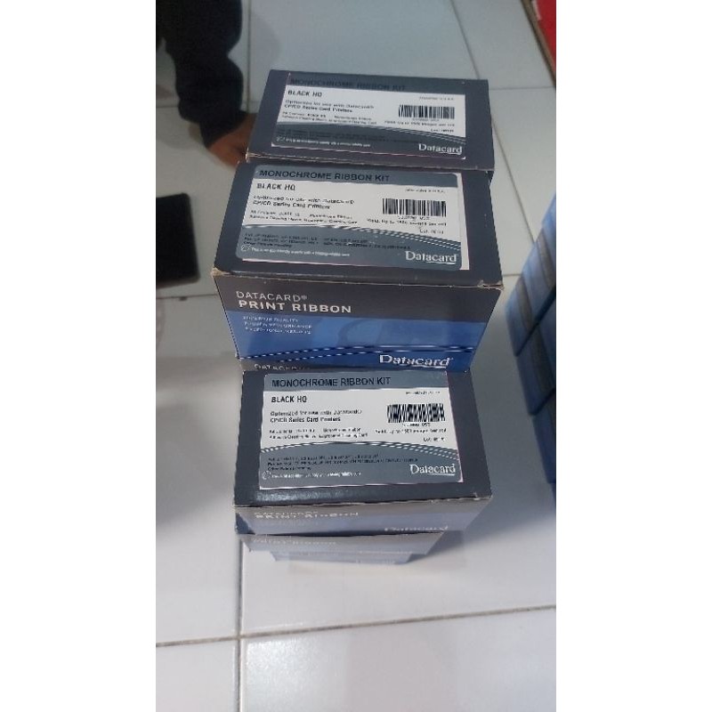 Ribbon Datacard Black HQ CD168  PN: 533000-053