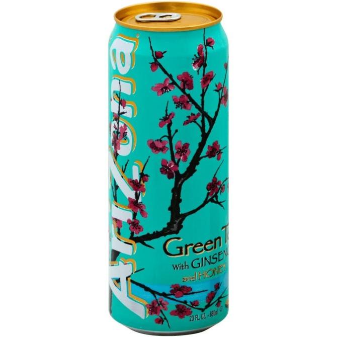 

:>:>:>:>] Arizona Green Tea with Ginseng and Honey - minuman teh rasa jahe madu