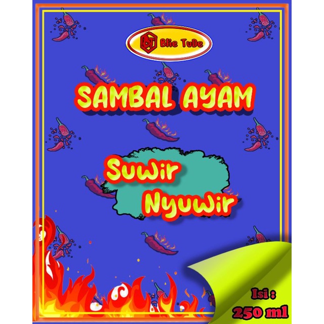 

Blie Tude Sambal Ayam ( Suwir Nyuwir ) 250 ml