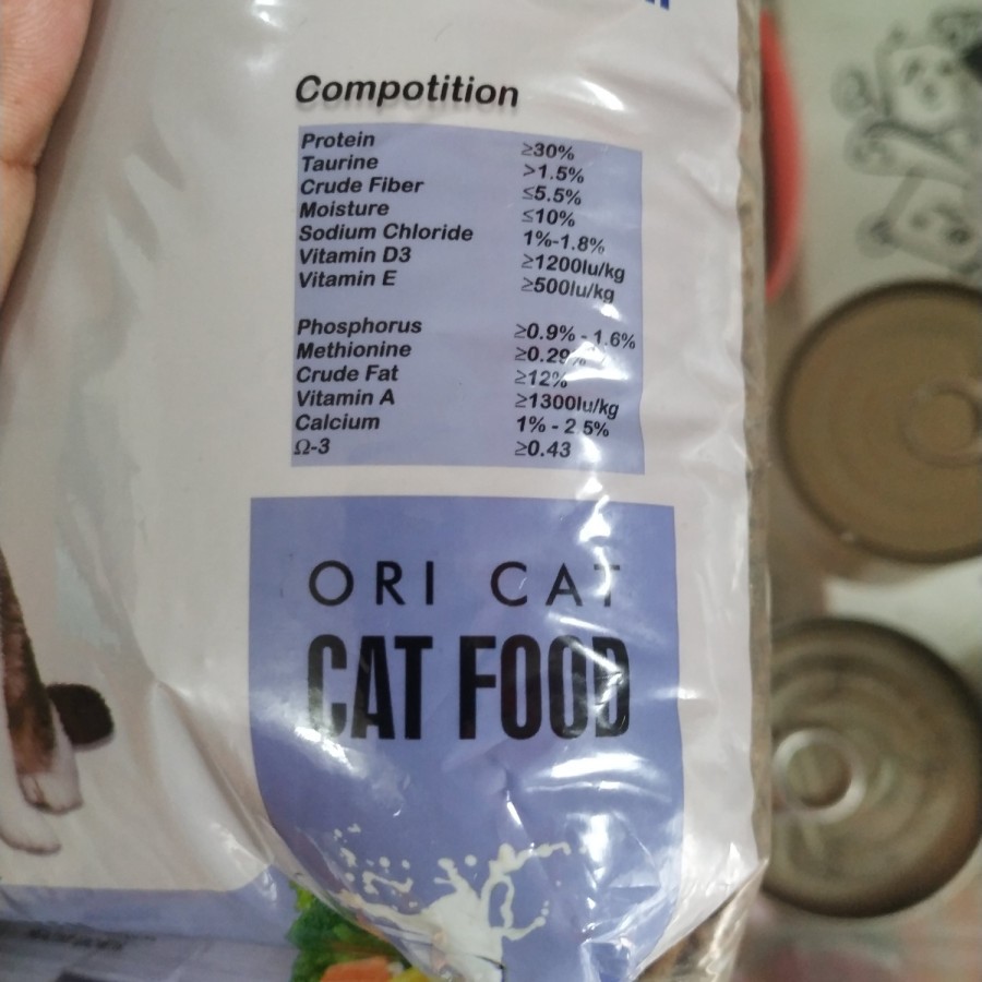 Ori Cat Kitten Hair &amp; Skin 500Gr - Cat Food Oricat Kitten Beauty Skin 500Gr