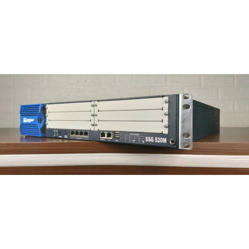 Juniper SSG 520M SH deliver 650+ Mbps of firewall traffic and 300 Mbps of IPSec VPN  Berkualitas