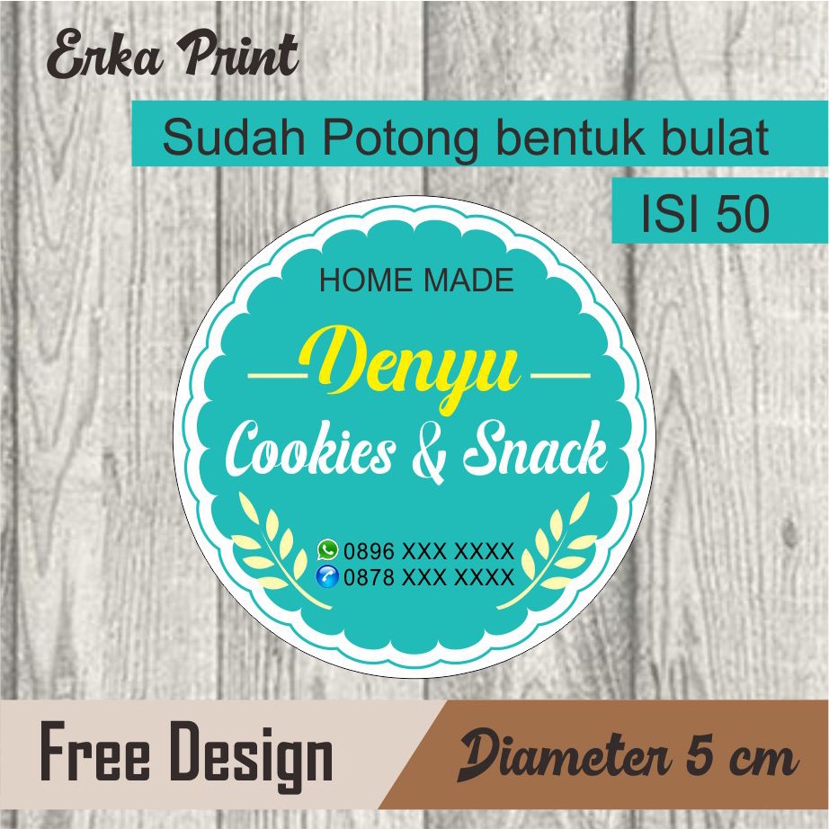 

stiker bulat diamter 5 cm stiker label stiker snack stiker kemasan stiker olshop stiker makanan stiker jajan