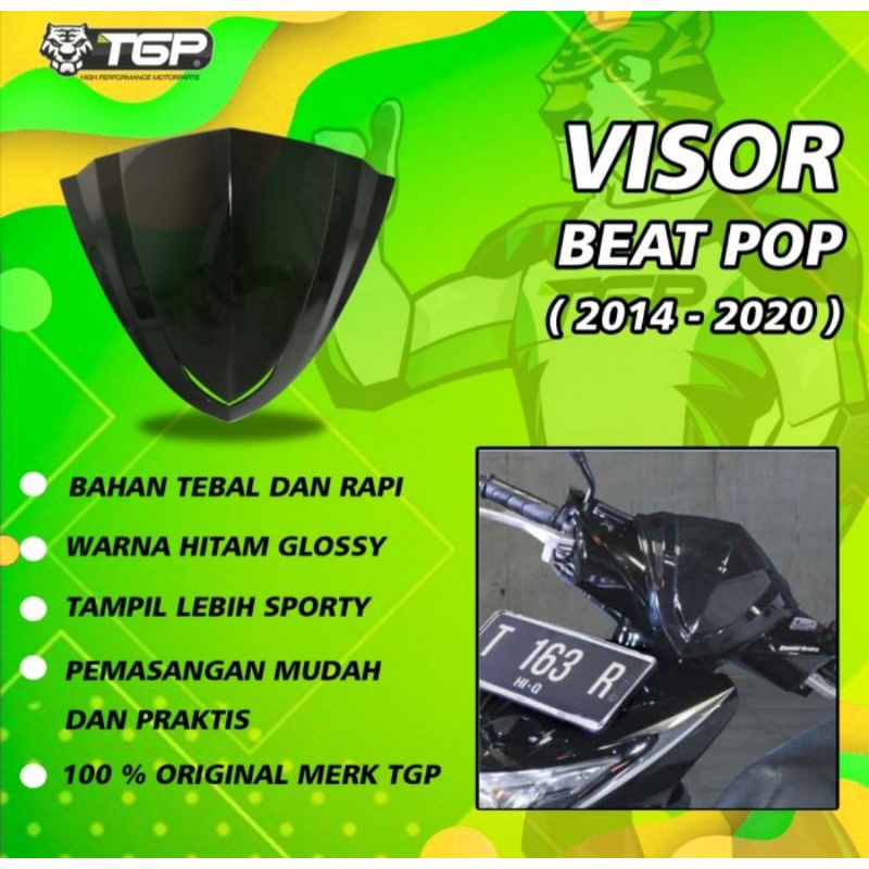 Aksesoris Beat Pop / Variasi Beat Pop / Visor Beat Pop /Visro TGP