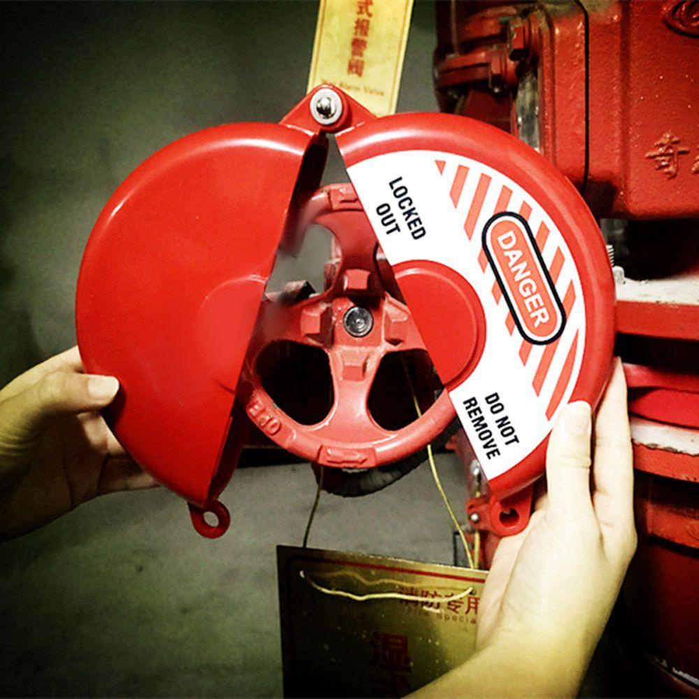 Wonder Valve Locking Disc Safety Locks Tank Tangki Gas Gate Valve Klep Botol Ball Master Lock