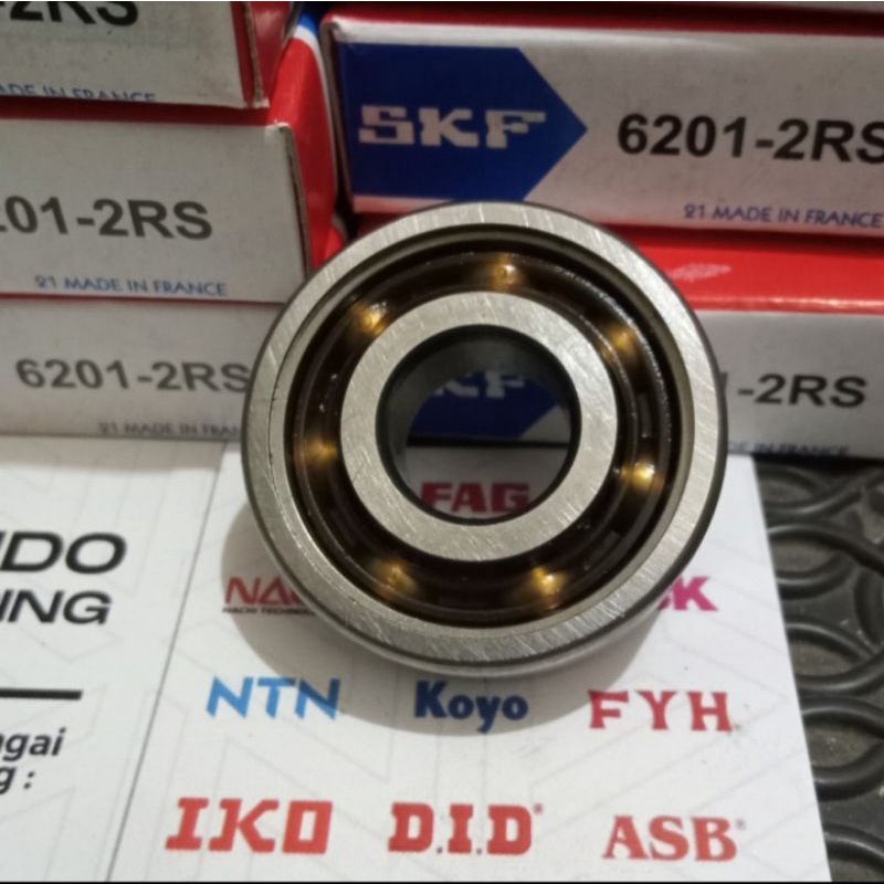 Bearing High Speed 6201 RS TN9 SKF FRANCE  ORIGINAL