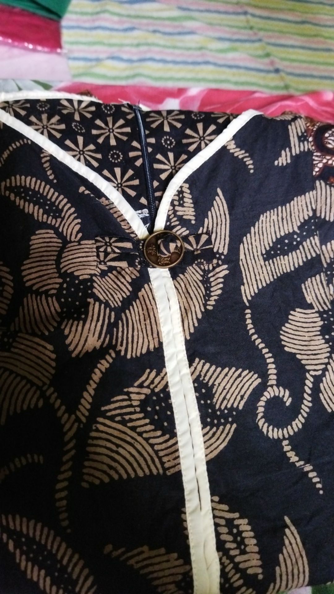 Blouse Batik Wanita Daun Kembar Mas - Atasan Batik - S-m-l-xl-2l-3l-4l-5l