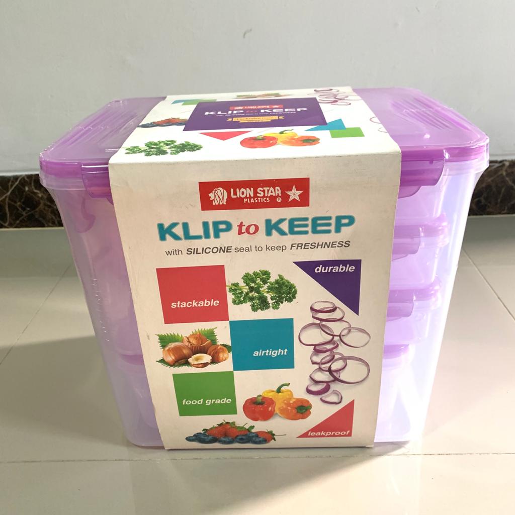 Klip To Keep Lion Star ( SET ISI 9 PCS ) Toples Plastik