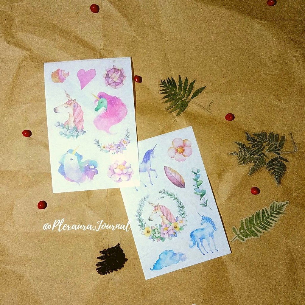 

Sticker Bujo “Unicorn” untuk Scrapbook, Bujo dan Journal Cibinong Bogor