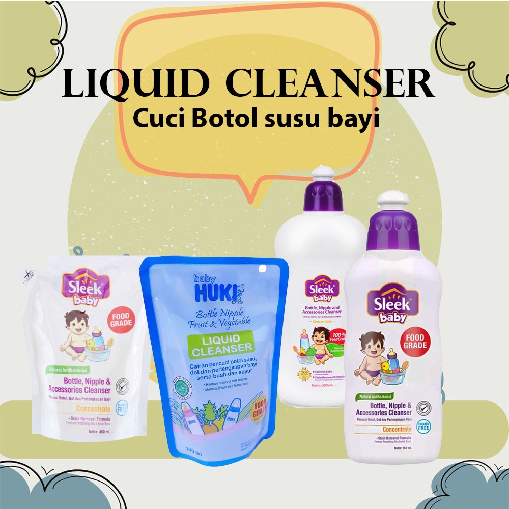 Sabun Cuci Botol BABY LIQUID CLEANSER Pelengkapan Bayi