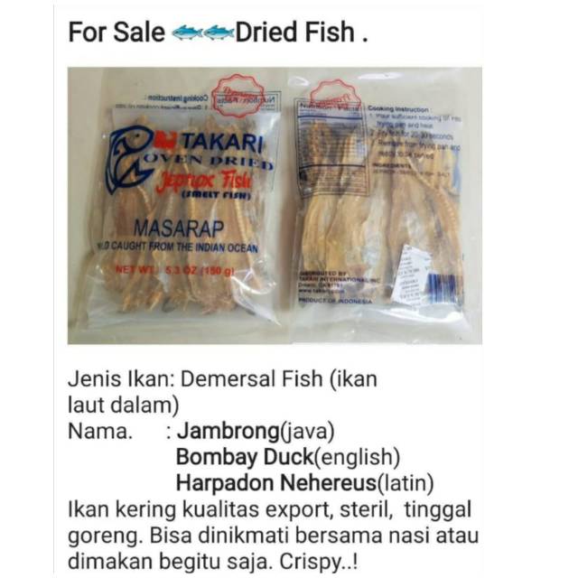 

TAKARI SALTED FISH